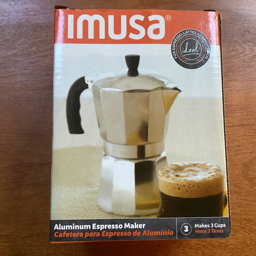 Imusa Aluminum Espresso Coffee Maker